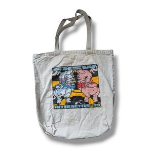 Vintage 90s SXSW FEST Tote Bag Frank Kozik “The Piggums”